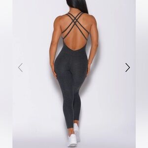 Bombshell Sportswear FORM BODYSUIT Charcoal Gray Large